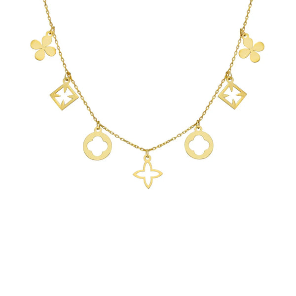 Elenora Charm Halskette (7067605106733)