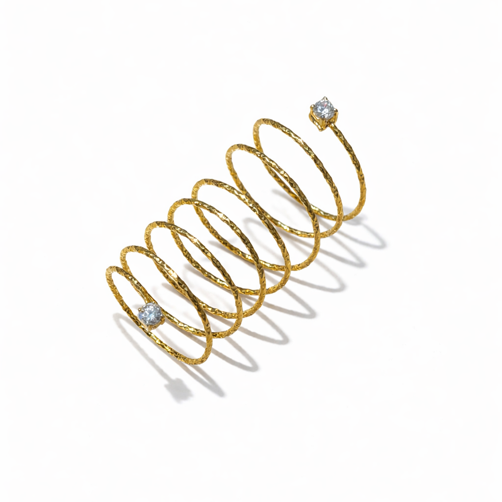 925 Gümüş| Sarmal Yüzük