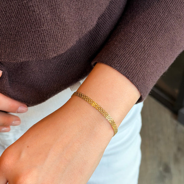 925 Gümüş| Bismarck Bileklik