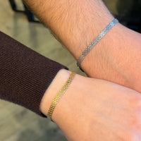 925 Gümüş| Bismarck Çift Bileklik