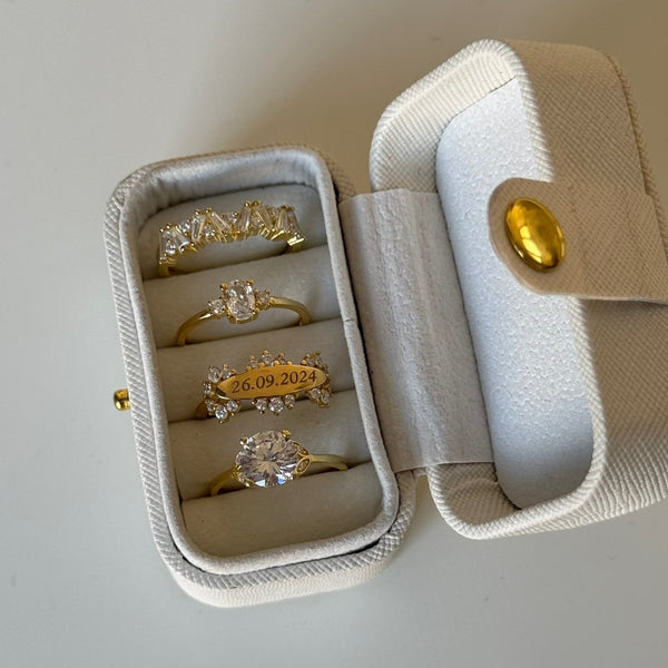 925 Gümüş| Baget Halka Yüzük