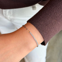 925 Gümüş| Yarı Su Yolu Bileklik