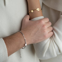 925 Gümüş| Anahtar & Kilit Aşk Bileklik Seti