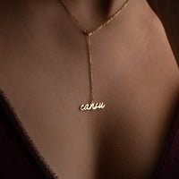 925 Gümüş| Doğum Taşlı Y İsim Kolye