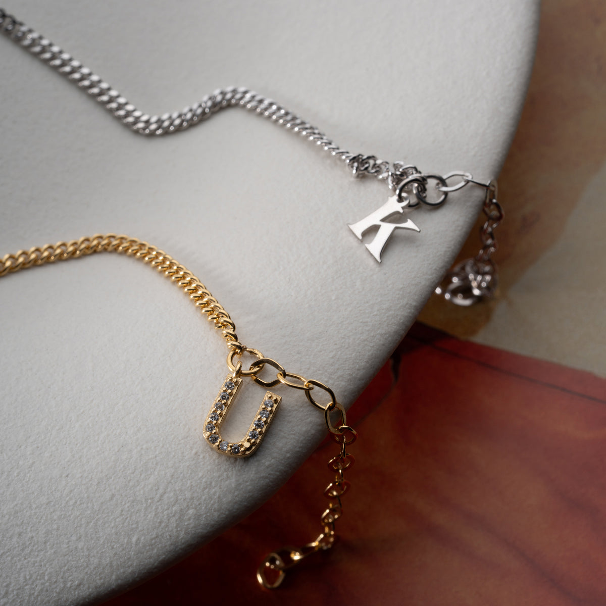 925 Gümüş| Güneş- Ay Çift Bileklik