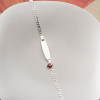 925 Gümüş| Uğur Böceği Bileklik