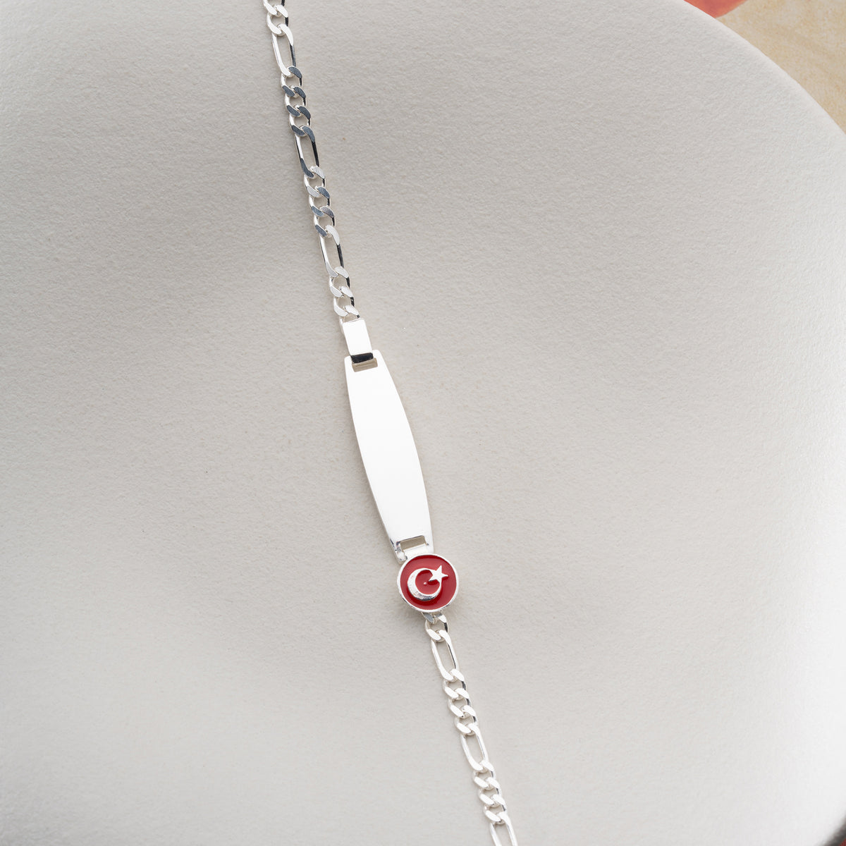 925 Gümüş| Ay Yıldız Bileklik