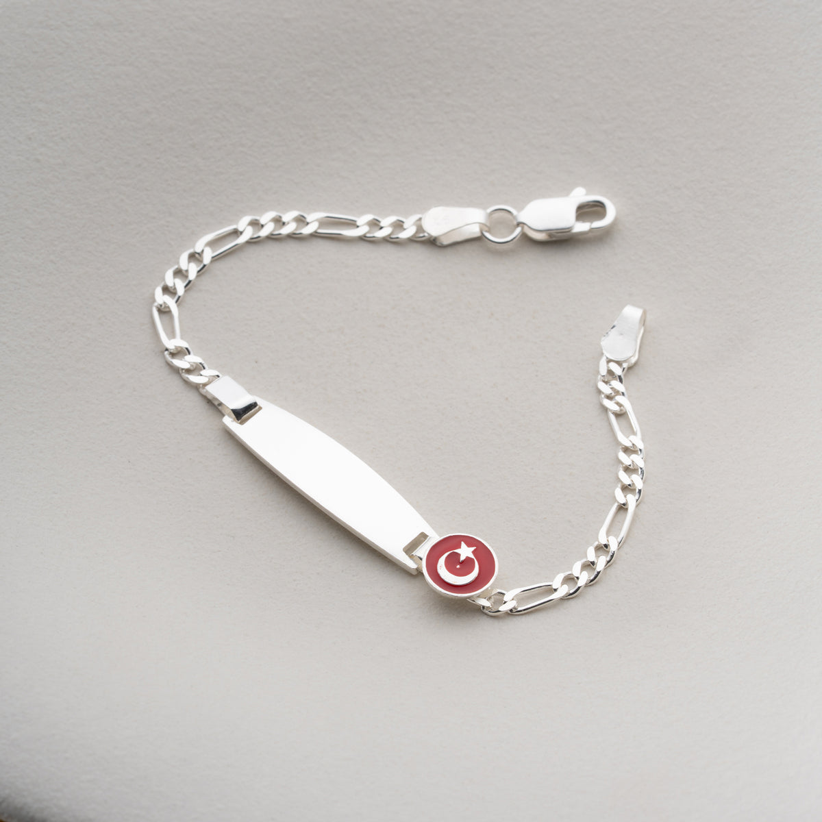 925 Gümüş| Ay Yıldız Bileklik