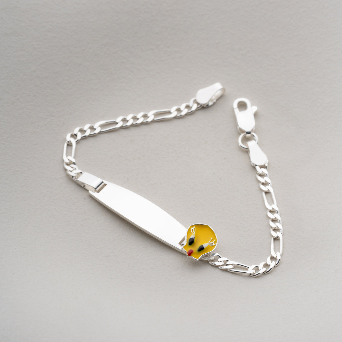 925 Gümüş| Tweety Bileklik