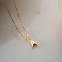 925 Gümüş| Minimal Harf Kolye