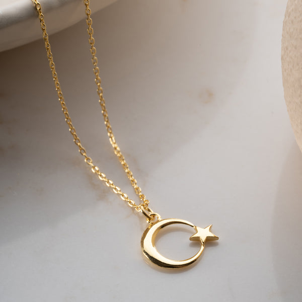 925 Gümüş| Ayyıldız Kolye