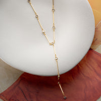 925 Gümüş| Y Model Kemik Kolye