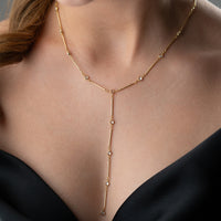 925 Gümüş| Y Model Kemik Kolye