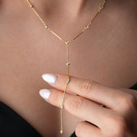 925 Gümüş| Y Model Kemik Kolye