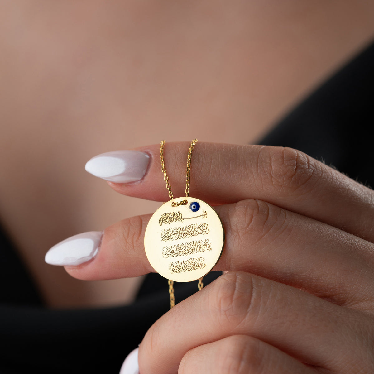 925 Gümüş| Nazar Duası Kolye