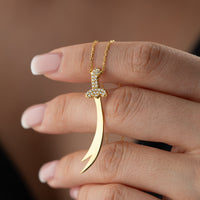 925 Gümüş| Zülfikar Kolye