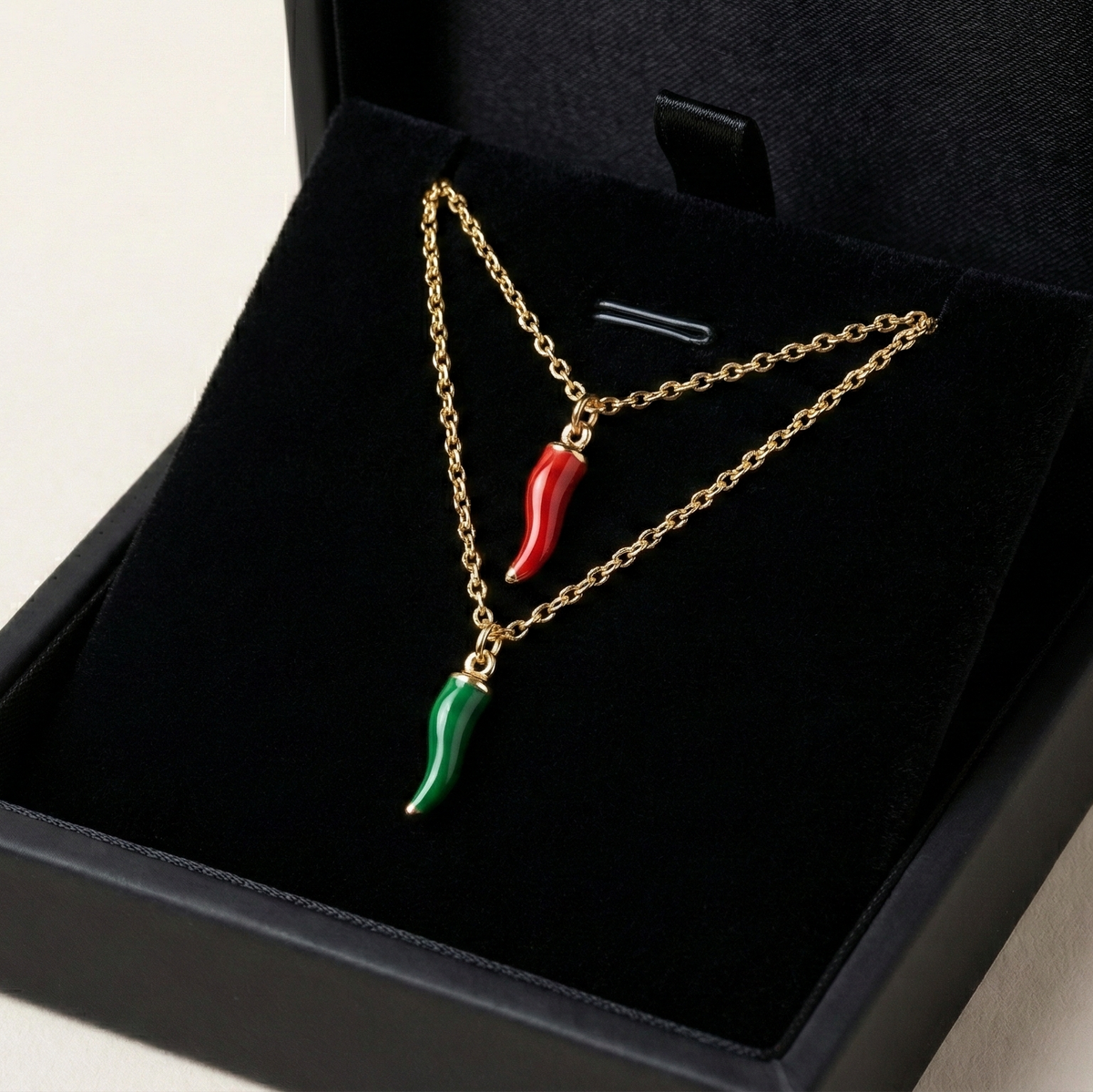 925 Gümüş| Şans Biberi Kolye