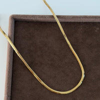 925 Gümüş| Balık Sırtı Modeli Kolye