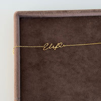 925 Gümüş| Kalpli İsim Bileklik