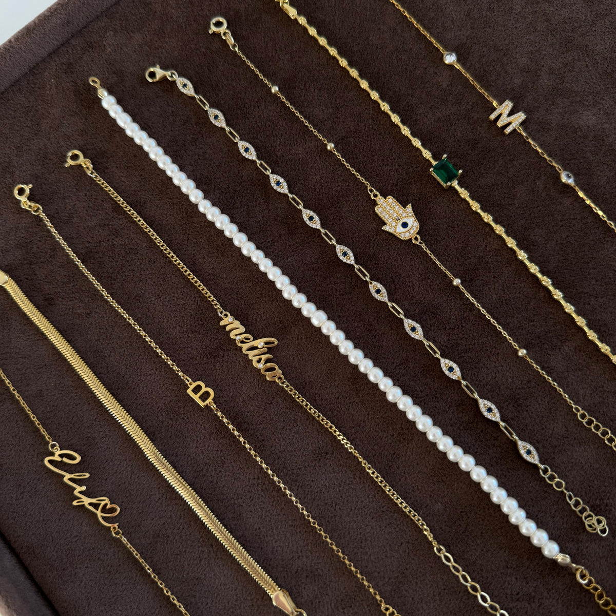 925 Gümüş| Taşlı Hamsa Bileklik