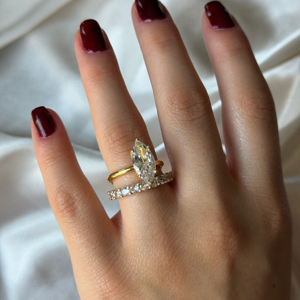 925 Gümüş| Tamtur Yüzük